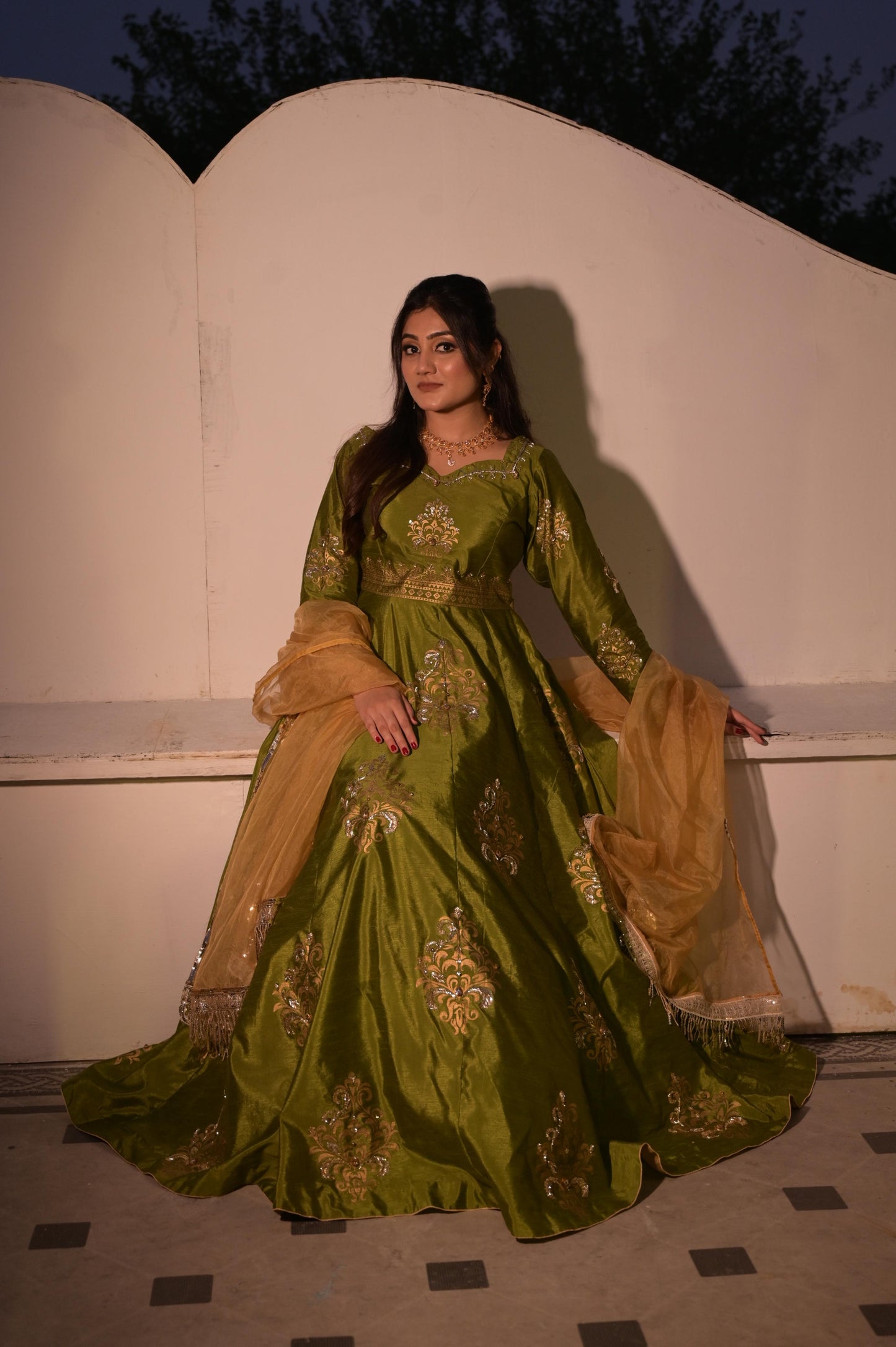 Emerald Radiance Lehanga Choli
