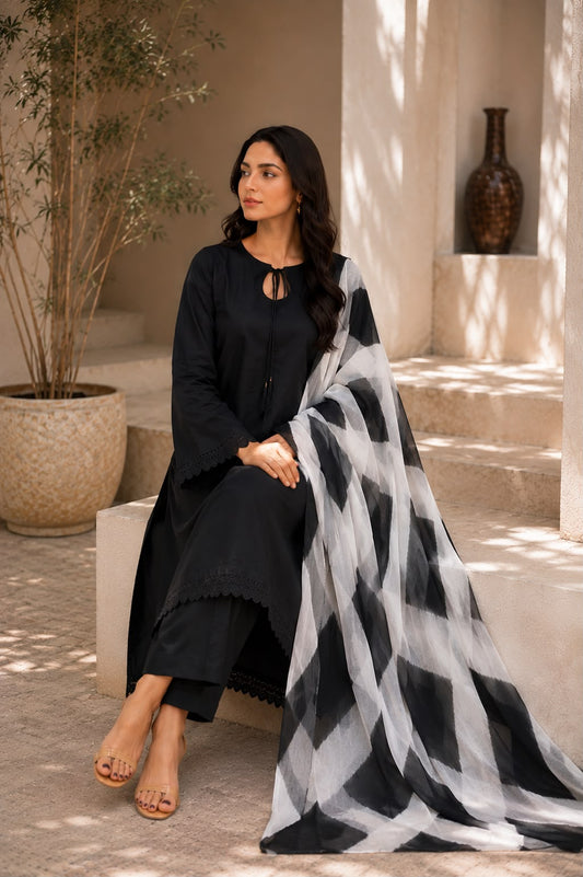 Black Elegance | 2 Piece Suit for Women